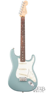 Fender American Pro Series Stratocaster Guitar Sonic Gray W/Case - 0113010748