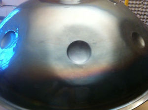 Handpan Hand Steel Drum Q-Handpan Diatonic  A - D Eb F G A C D Eb