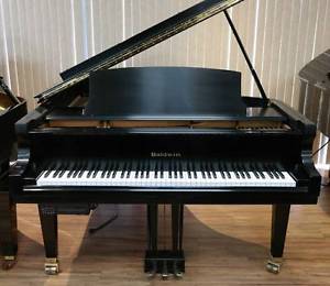 Ebony Satin 2000 Baldwin Grand Piano Model L with Player System