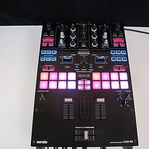 PIONEER DJM-S9 PROFESSIONAL 2-CHANNEL SERATO READY BATTLE MIXER PERFORMANCE PADS