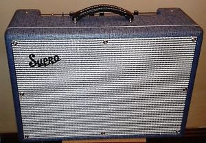 Supro Dual Tone 1624T Guitar Combo Amplifier Valve Tube USA Roqsolid Cover 1x12