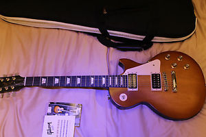 2016 Gibson USA Les Paul 50s Tribute T Electric Guitar - Satin Honey Burst