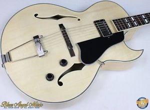 Eastman AR371CE-BD Archtop Hollow-Body Electric Guitar w/HSC, Blonde, NEW! 22116