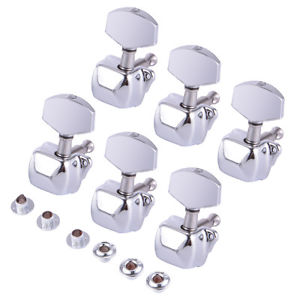 6PCS Acoustic Guitar Alloy Strings Knobs Tuning Pegs Tuners Machine Heads HS742
