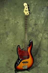(Used) Electric Bass Guitar SQUIER  / V.MOD JB Left-Hand /3 Tone Sunburst