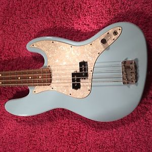 2002 Mark Hoppus Fender Precision Bass Daphne Blue, Blink 182,Seymour Duncan