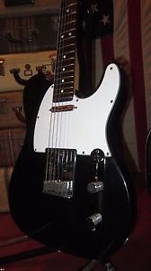 1997 Fender American Standard Telecaster Electric Guitar Black w/ Original Case
