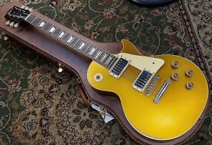 Gibson Custom Shop True Historic 1957 Les Paul Gold Top Reissue Murphy, f0231