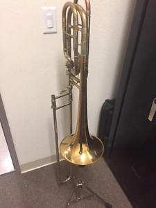 80s Vintage Bach 50B Bass Trombone