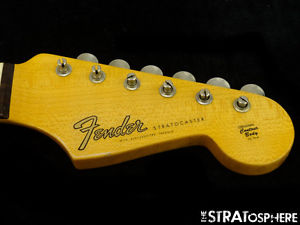 Fender USA Custom Shop Postmodern Relic Stratocaster NECK+TUNERS Strat Rose 57 V