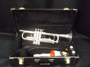 Bach Model TR200 Silver Plated Bb trumpet