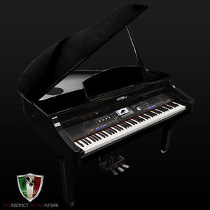 Medeli Digital Baby Grand 1000 Black Polish