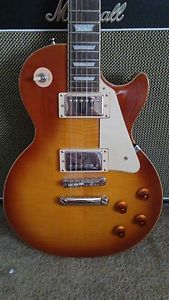 Customized Jimmy Page Epiphone Les Paul Standard plus top pro