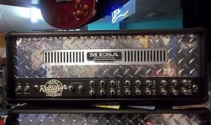 Mesa Boogie Triple Rectifier 150 Watt Head Diamond Plate Grille w/ Footswitch