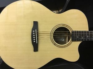 PRS SE Alex Lifeson Thinline Acoustic-Electric Guitar  Natural