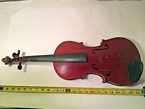 Vtg KURT BRYCHTA Violin Made in USA 1966 for restoration