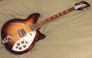 Rickenbacker 360/6 VP MONTEZUMA BROWN Electric Guitar 2005 COY  MINT!  TOASTERS!