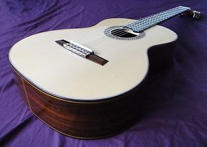 Classical Concert Guitar - All Solid Woods - Lattice Braced Spruce Top