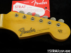Fender USA Custom Shop Postmodern Relic Stratocaster NECK+TUNERS Strat Maple "U"