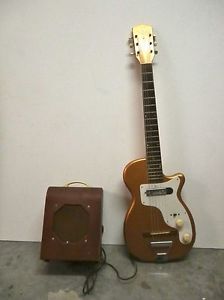 Original Alden/Harmony Stratatone Used & Played by Elvis Presley W/Original Amp