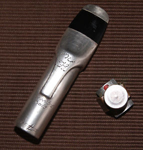FRANCOIS LOUIS SOLID SILVER ALTO SAXOPHONE MOUTHPIECE EXTREMELY RARE !!!!