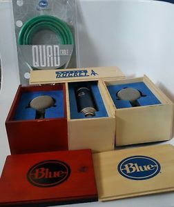 Blue Bottle Rocket Stage 1 Microphone with B8 Capsule &  B6 capsule bundle