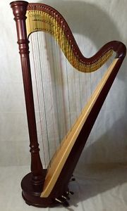 Lyon Healy Chicago Concert Extended Harp-lowered starting bid
