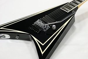 Edwards E-Sawtooth Black with White Pin Stripes