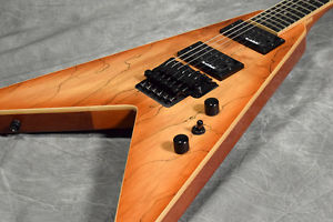 B.C.Rich Pro JR V Exotic Spalted Maple