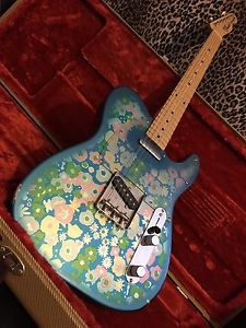 FENDER TELECASTER 69 FLOWER POWER CIJ CRAFTED IN JAPAN 1999-2002 WITHOUT CASE