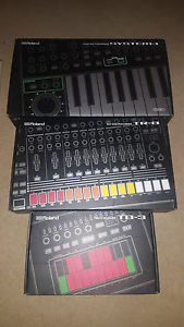 Roland Aira TR8 TB3 And System 1 Package Deal