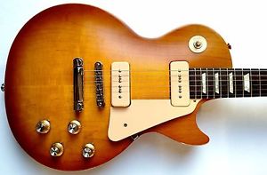 Gibson Les Paul Studio '60s Tribute Electric Guitar Honey Burst P-90s 2011 w/HSC