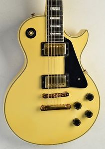 1979 Gibson Les Paul Custom Alpine White Cream ~Very CLEAN~ Guitar Vintage 1970s
