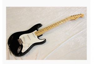 Fender American Vintage '56 Stratocaster Black w/hard case F/S Guiter #Q373