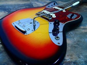FenderJaguar Sunburst L90637 FREESHIPPING from JAPAN