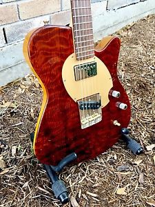 2009 John Page Fender Custom Shop Founder Masterbuilt P-1SV #20 Redwood Mahogany