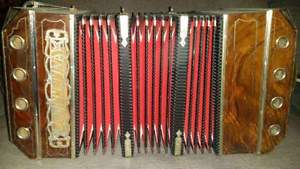 CONCERTINA BANDONEON - Antica - completamente restaurata