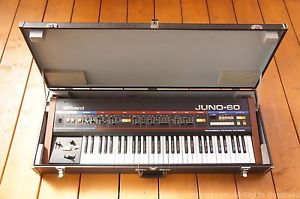 Roland Juno-60 juno60. Perfect Working Good Condition Serial # 3041**