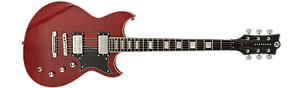 Reverend Sensei RA FM (Gloss Wine Red Flame Maple)