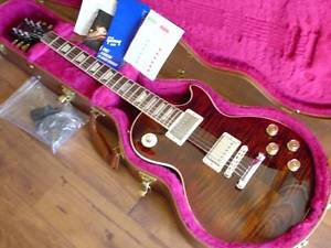 2014 GIBSON LES PAUL STANDARD PREMIUM PLUS ROOT BEER BEAUTIFUL AAAA FLAMETOP