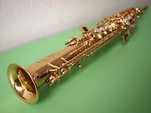 - Sax Soprano Professionnel Jupiter JSS1100, réellement comme Neuf !!