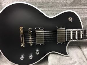 ESP E-II Eclipse Electric Guitar Black Satin W/HSC EMG Pickups Locking Tuners