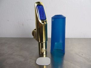 Gary Sugal SG I 105 Virgin Grain Brass 18Kt Heavy Gold Plated Mouthpiece #6* Tip