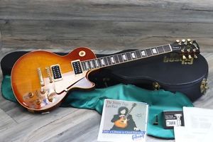 WOW! MINT! NOS Gibson Les Paul Jimmy Page Signature Great Flame Top 1995