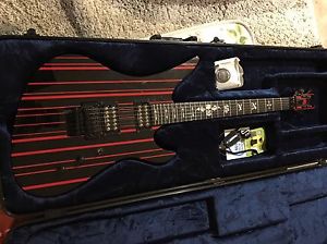 Schecter Synyster Gates Custom Red And Black Electric guitar