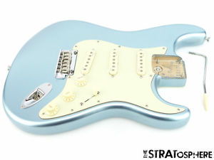 American Fender Deluxe PLUS Strat LOADED BODY USA Stratocaster S-1 Ice Blue SALE