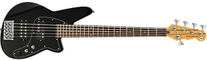 Reverend Mercalli 5 String (Black) Bass