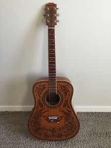 Beautiful One Of A Kind Sea Themed Guitar