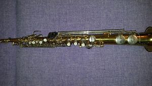 Sax saxophone soprano Selmer Pennsylvania vintage bocchino Ottolink e custodia