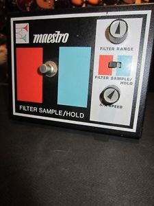 Vintage 1974 Maestro Filter Sample/Hold Super Rare Effects Pedal Awesome!